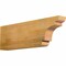 Ekena Millwork New Brighton Rough Sawn Rafter Tail, Western Red Cedar, 4"W x 10"H x 32"L RFT04X10X32NEB00RWR - alternate 1